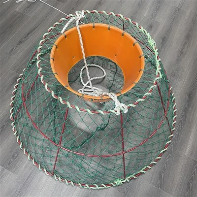 Periuk Ketam Komersial Dengan Bingkai Keluli Bersalut Plastik